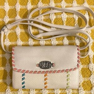 Vintage Brighton Leather Crossbody Bag